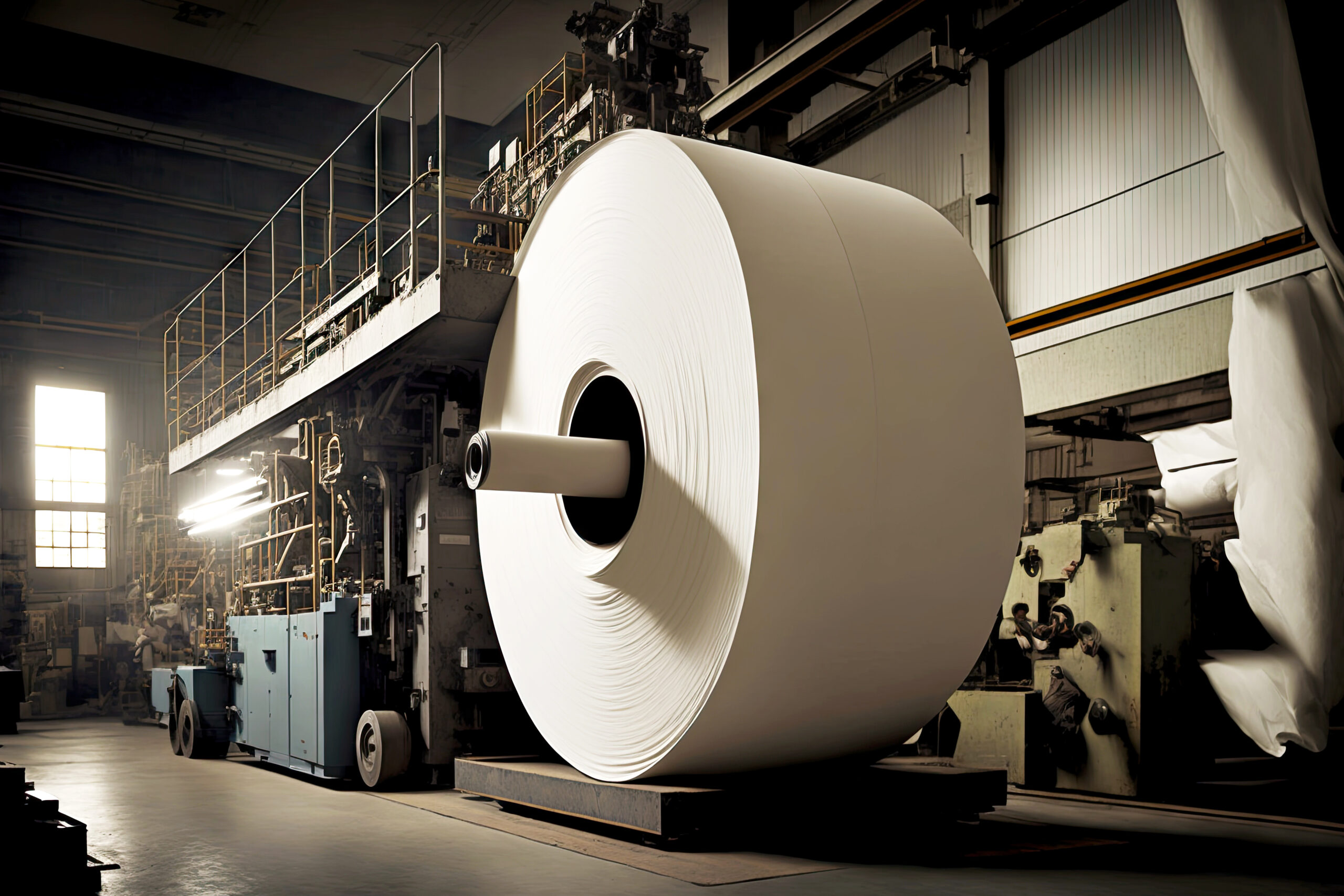 paper sheet manufacturing factory pulp and paper industry